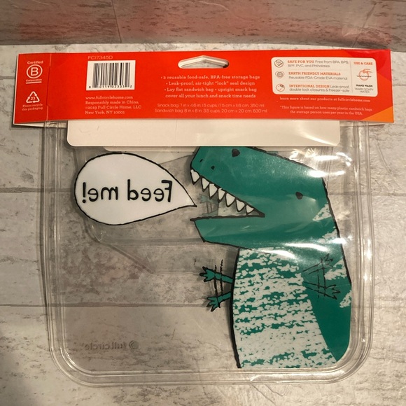 Ziptuck Sustainable Reusable Snack Bags & Sandwich Bag Bundle - Picture 3 of 13